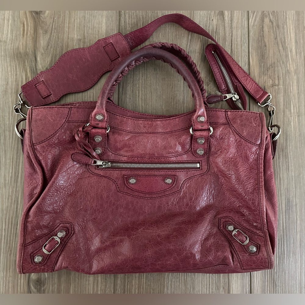 Balenciaga hand held Bag with removable shoulder strap